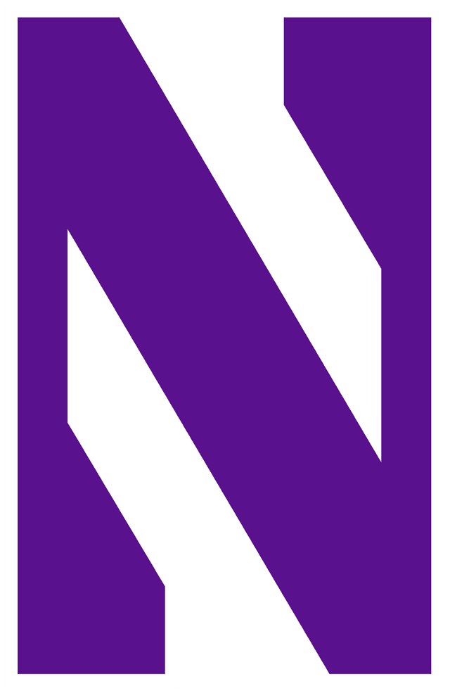 Northwestern Athletics logo in png format