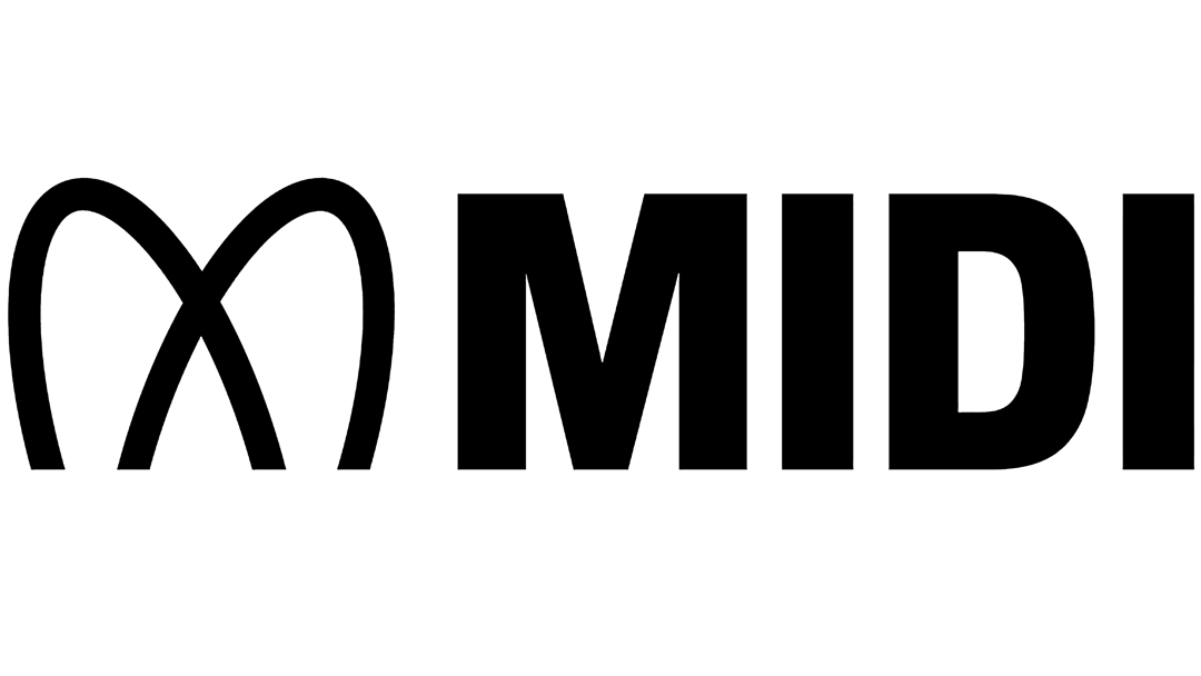 MIDI logo in png format
