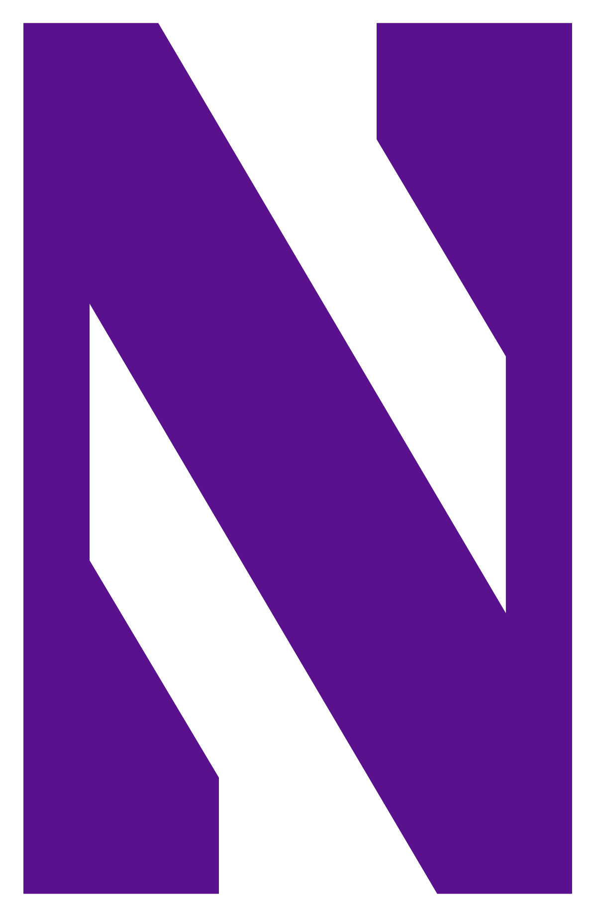 Northwestern Athletics logo in png format
